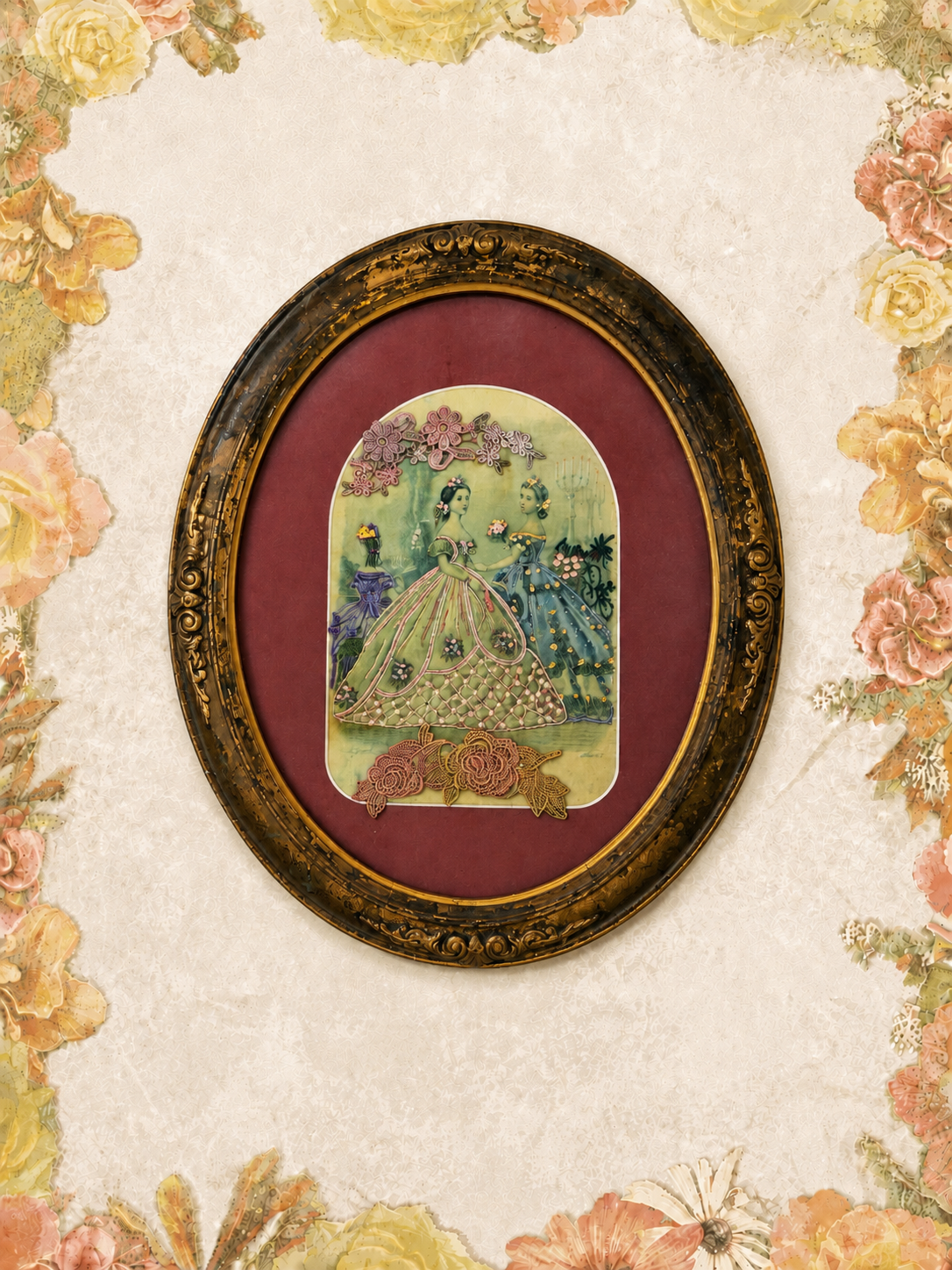 1930's Vintage 'Marygold' Marian Crowe Art Print
