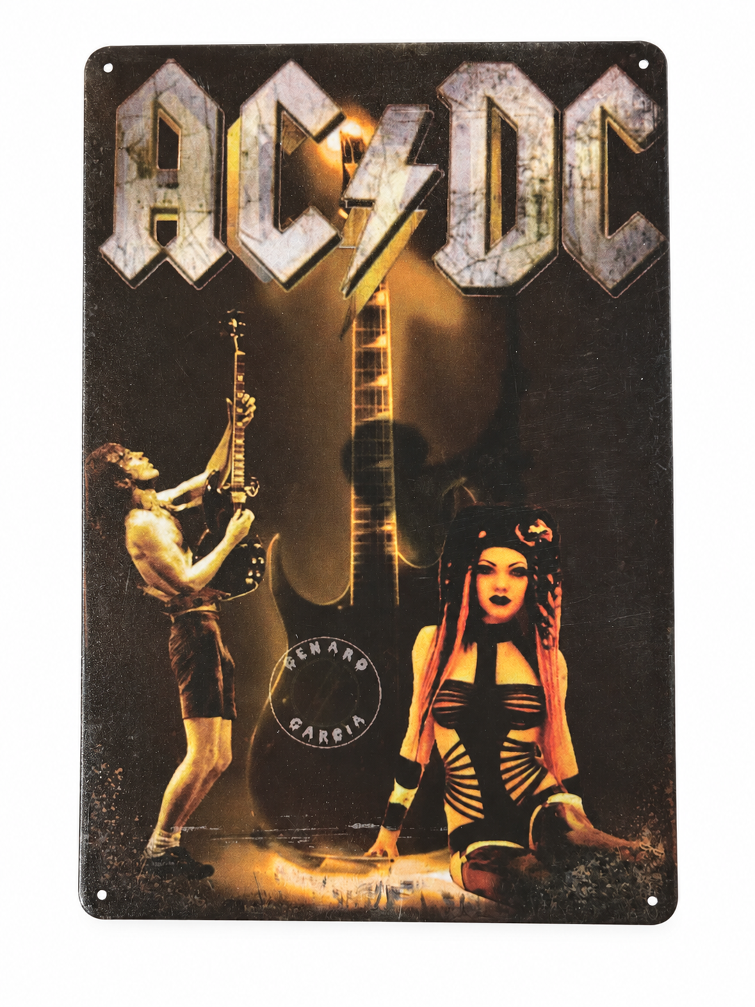 ACDC Tin Sign
