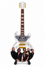 Mini Guitar Display Aerosmith Design