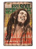 Bob Marley Tin Sign