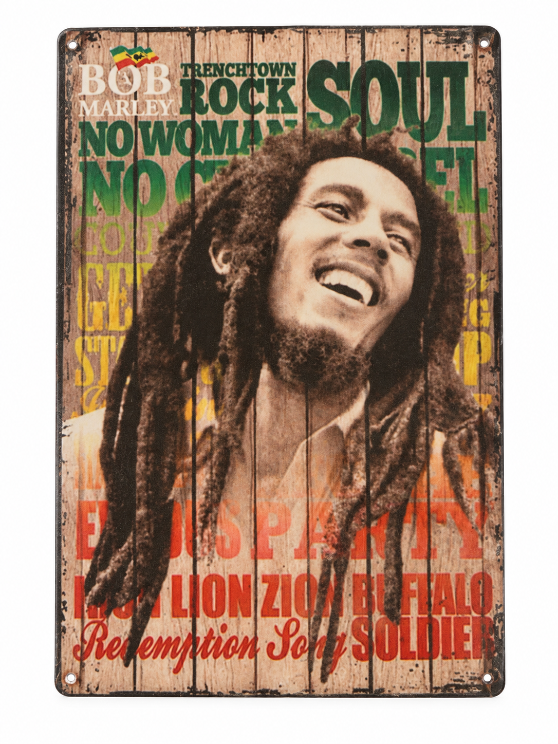 Bob Marley Tin Sign