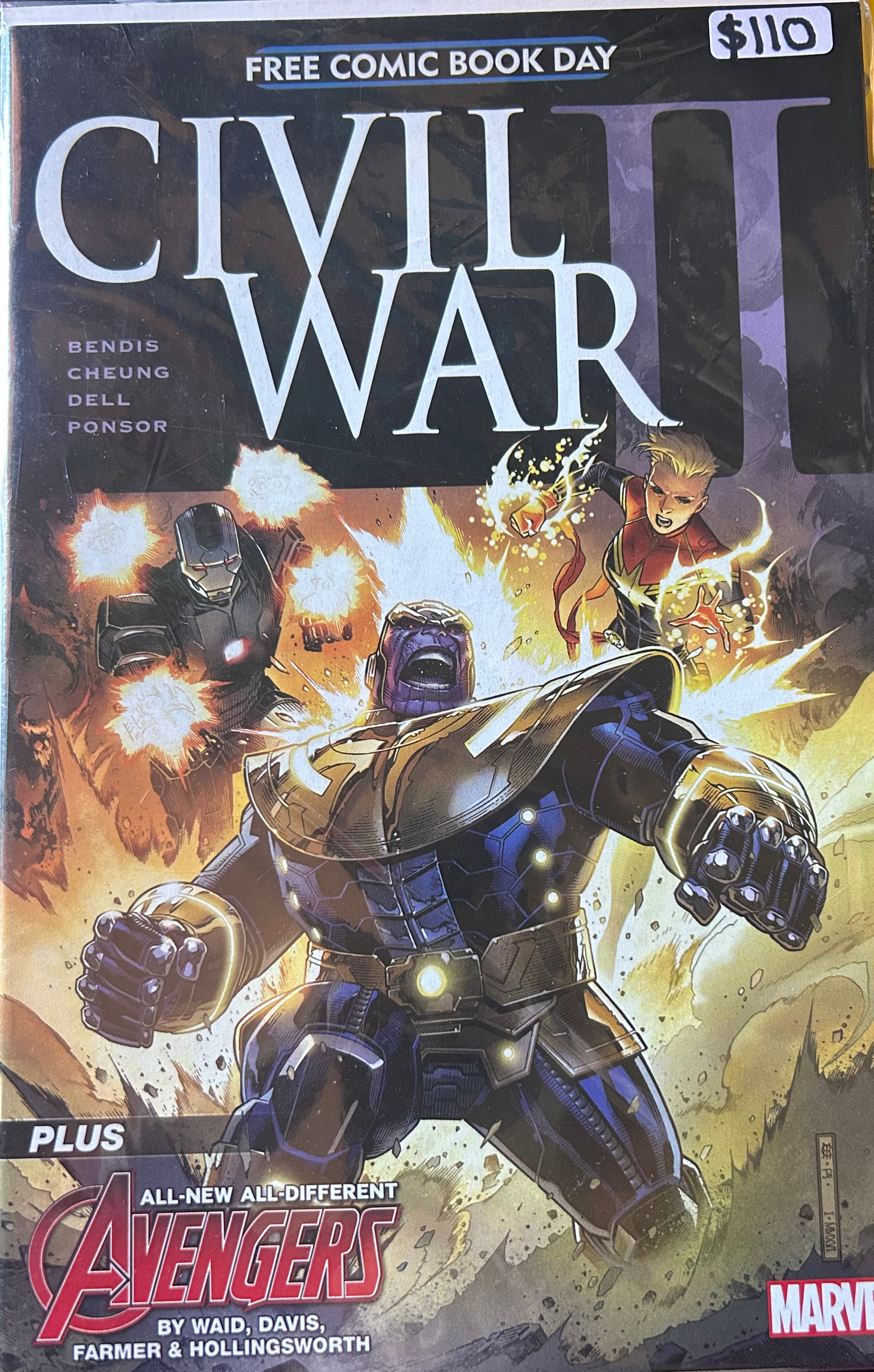 Civil War II Comic Plus All New Avengers Edition