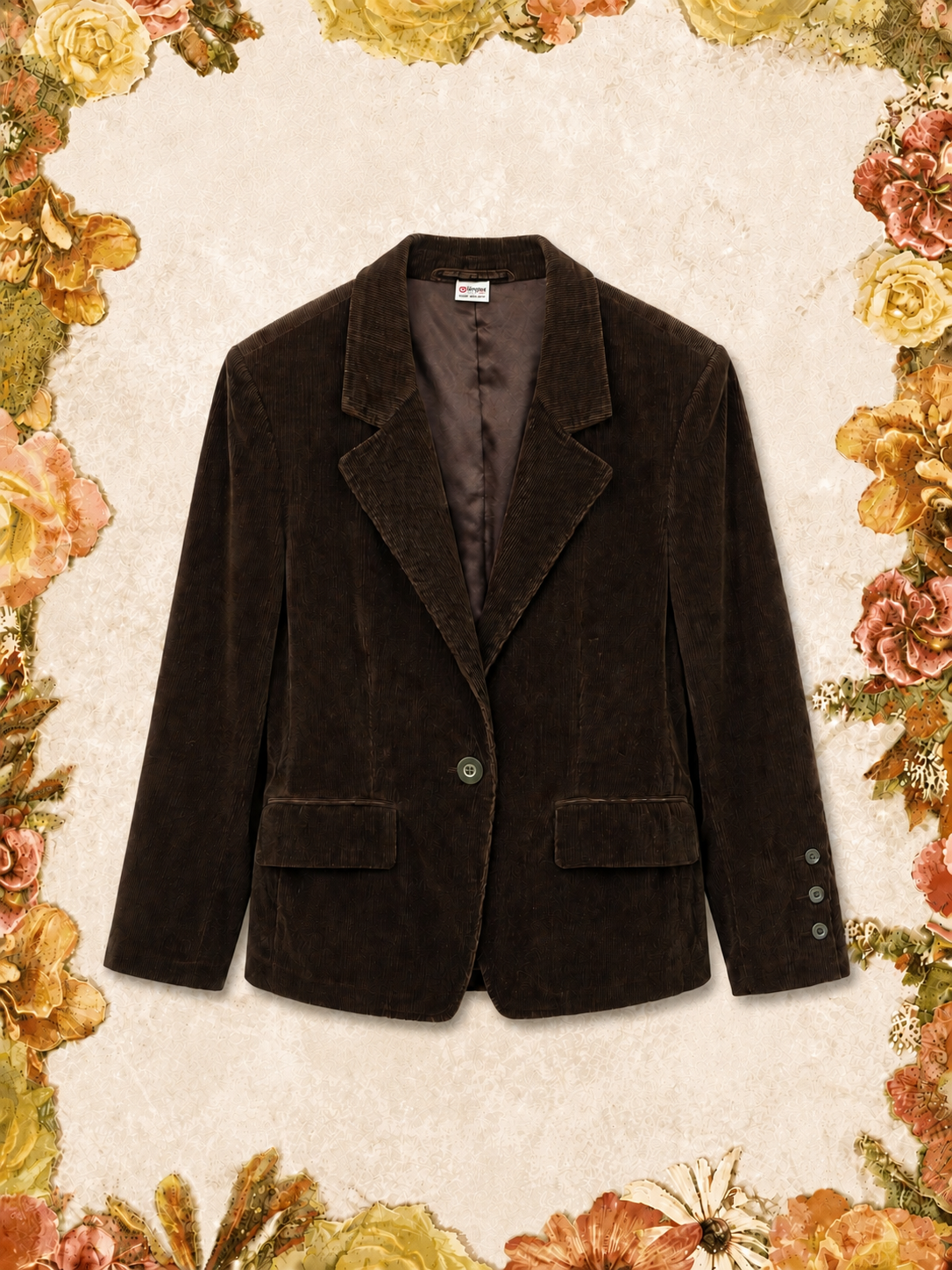 Vintage Target Corduroy Brown Jacket