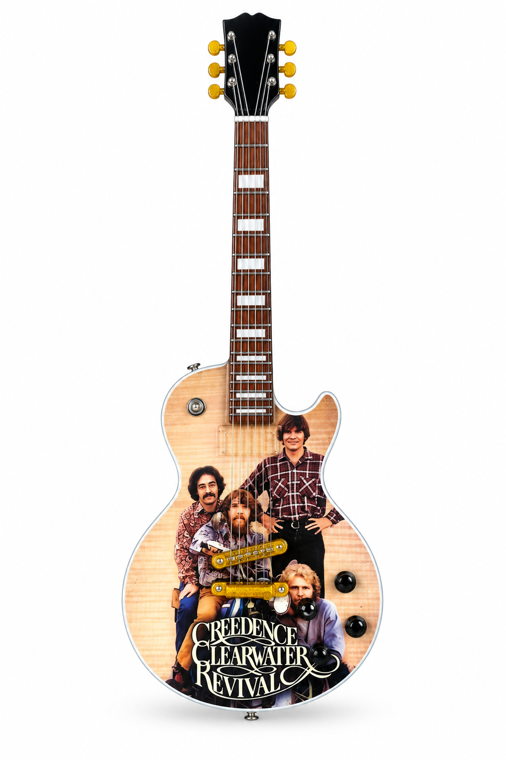 Mini Guitar Display Creedence Design