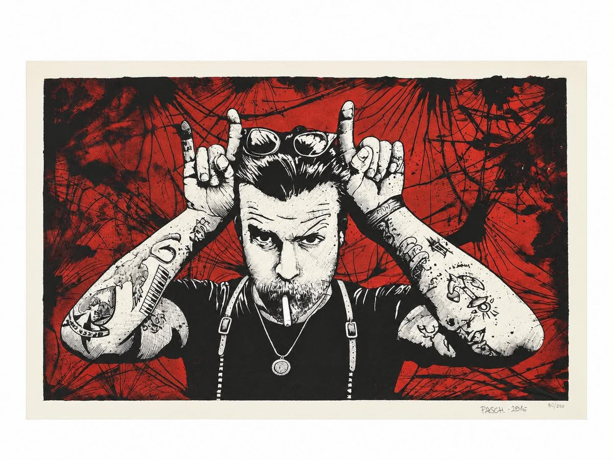 Death Metal Poster Serialised (222/250) Limited Edition