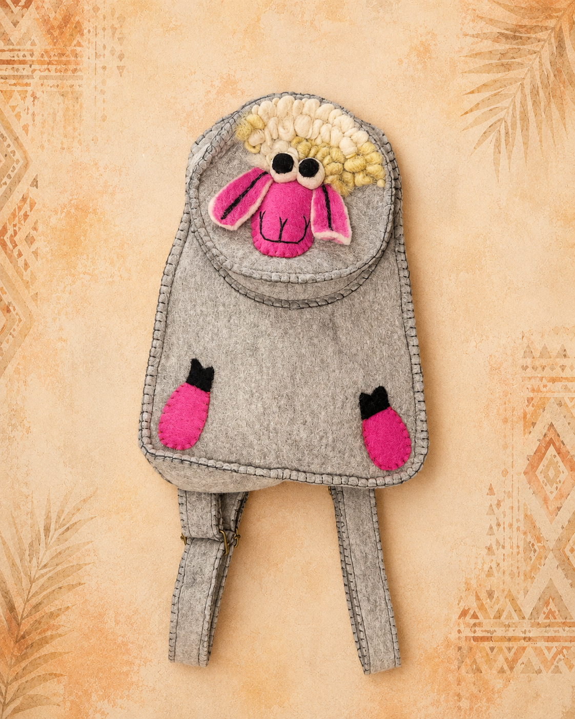 Felt Backpack (Sheep)