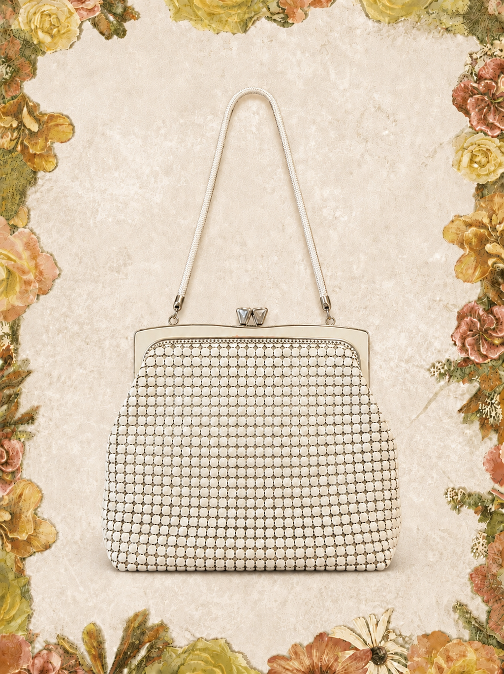 Original Vintage Glo International Glow-mesh Bag