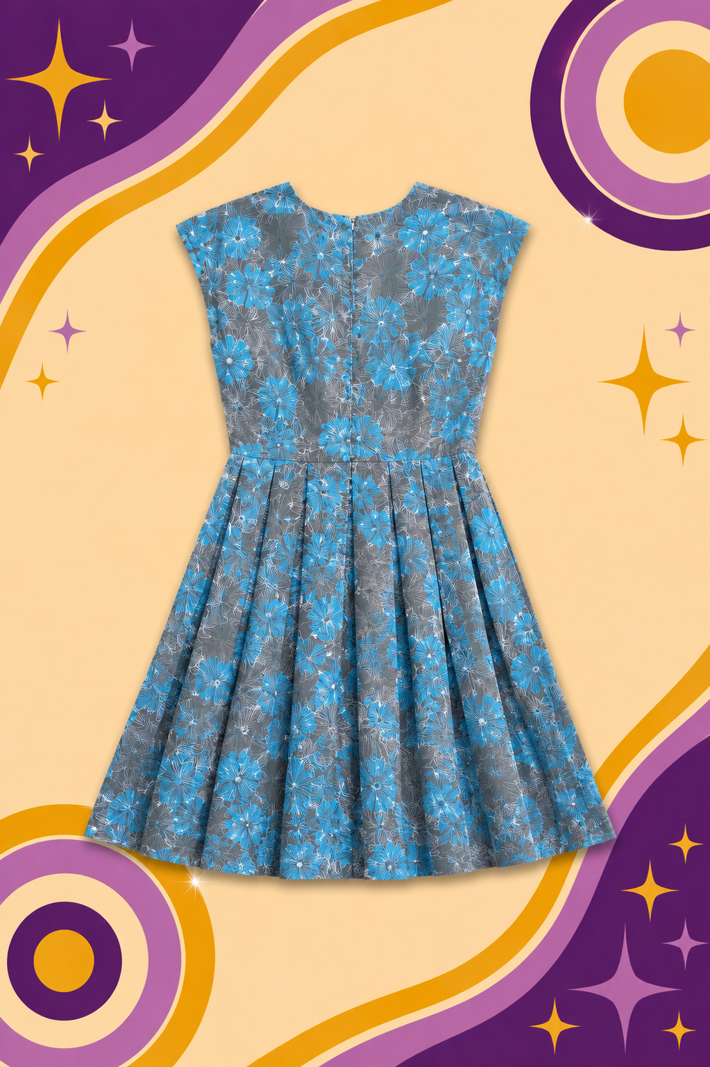 1950's Original Vintage Dress W/Bolero