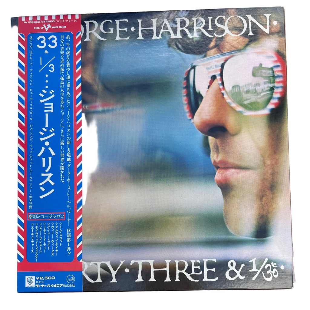 George Harrison Vinyl 'Thirsty Three & 1/3' 1976 Japan incl. Obi Strip