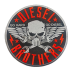 Iron On Patches (Large) Motorcycle