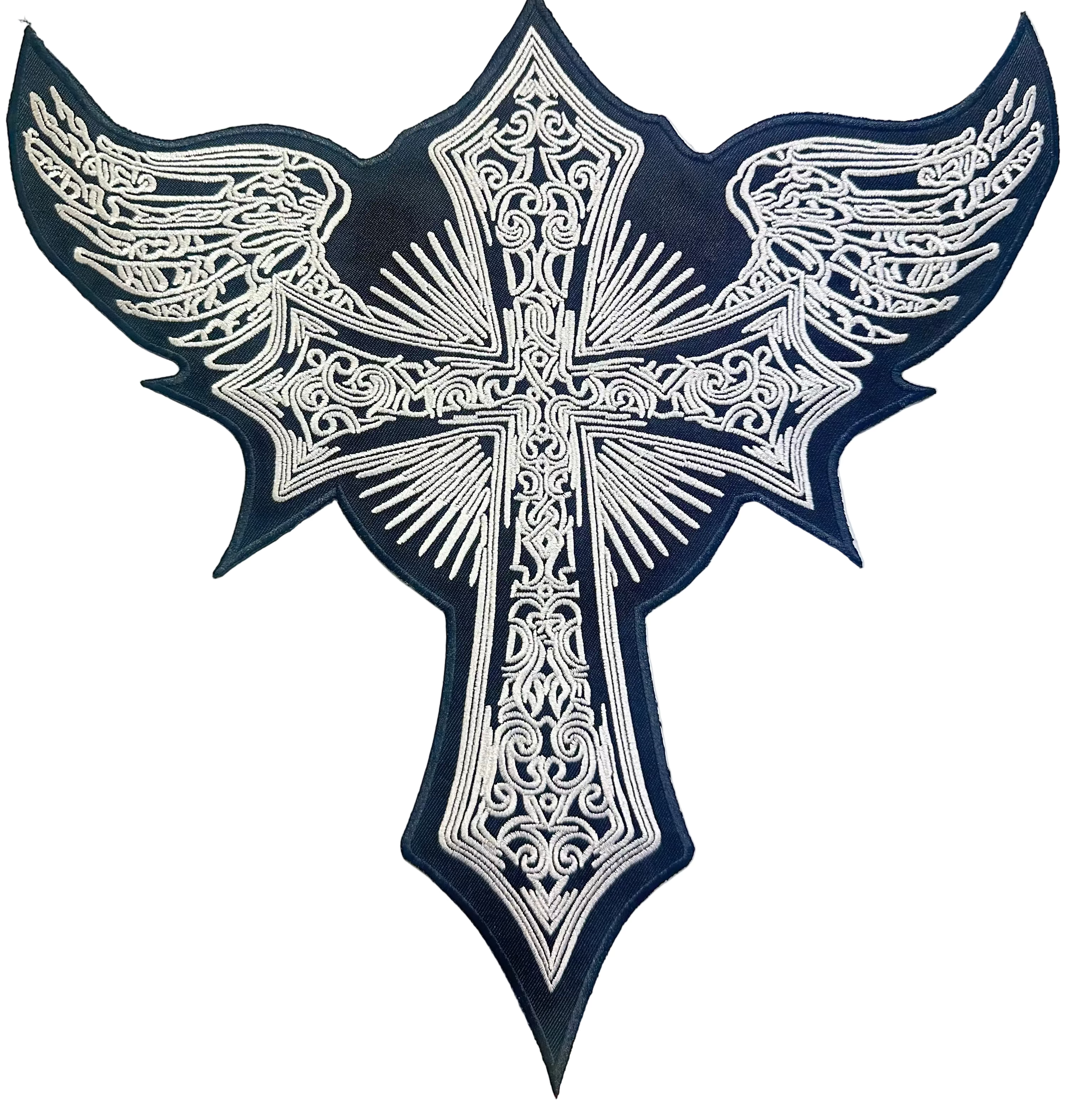 Iron On Patches (Large) Motorcycle