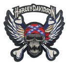 Iron On Patches (Large) Motorcycle