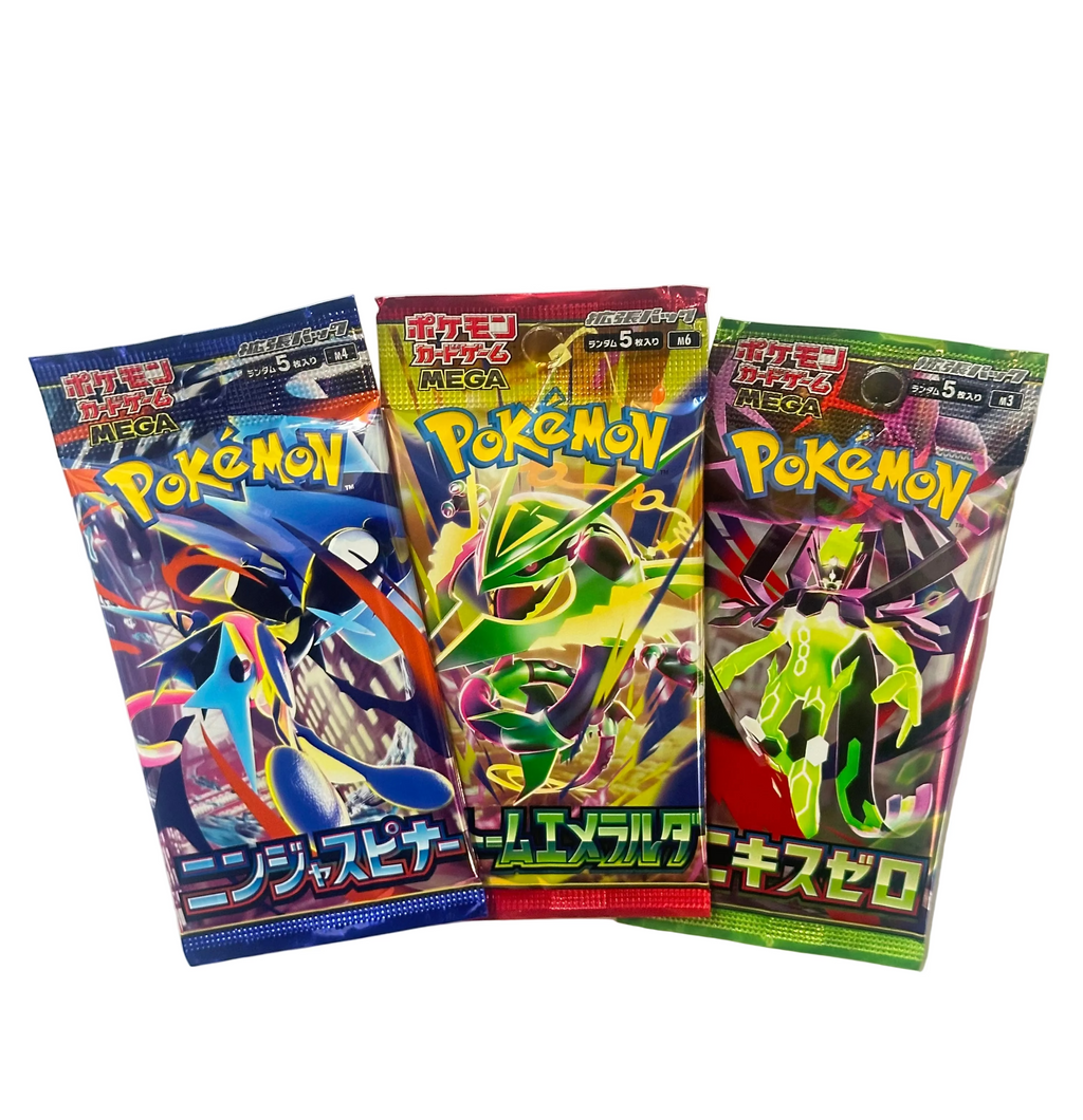 Japanese Pokémon Booster Packs