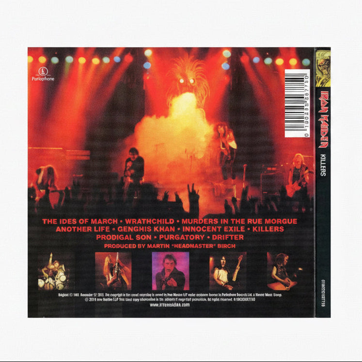 Iron Maiden CD 'Killers' 1981