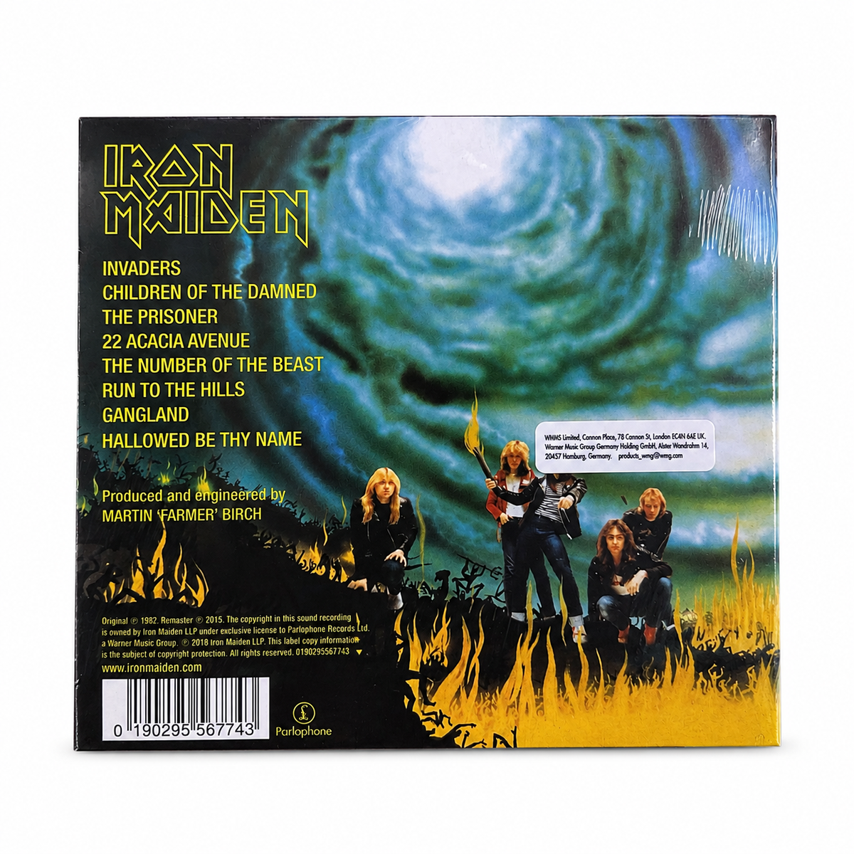 Iron Maiden CD 'The Number Of The Beast' 1982