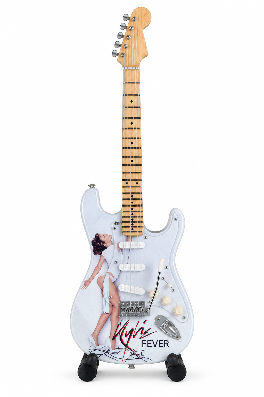Mini Guitar Display Kylie Minogue Design