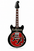 Mini Guitar Display Foo Fighters Design