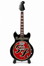 Mini Guitar Display Foo Fighters Design