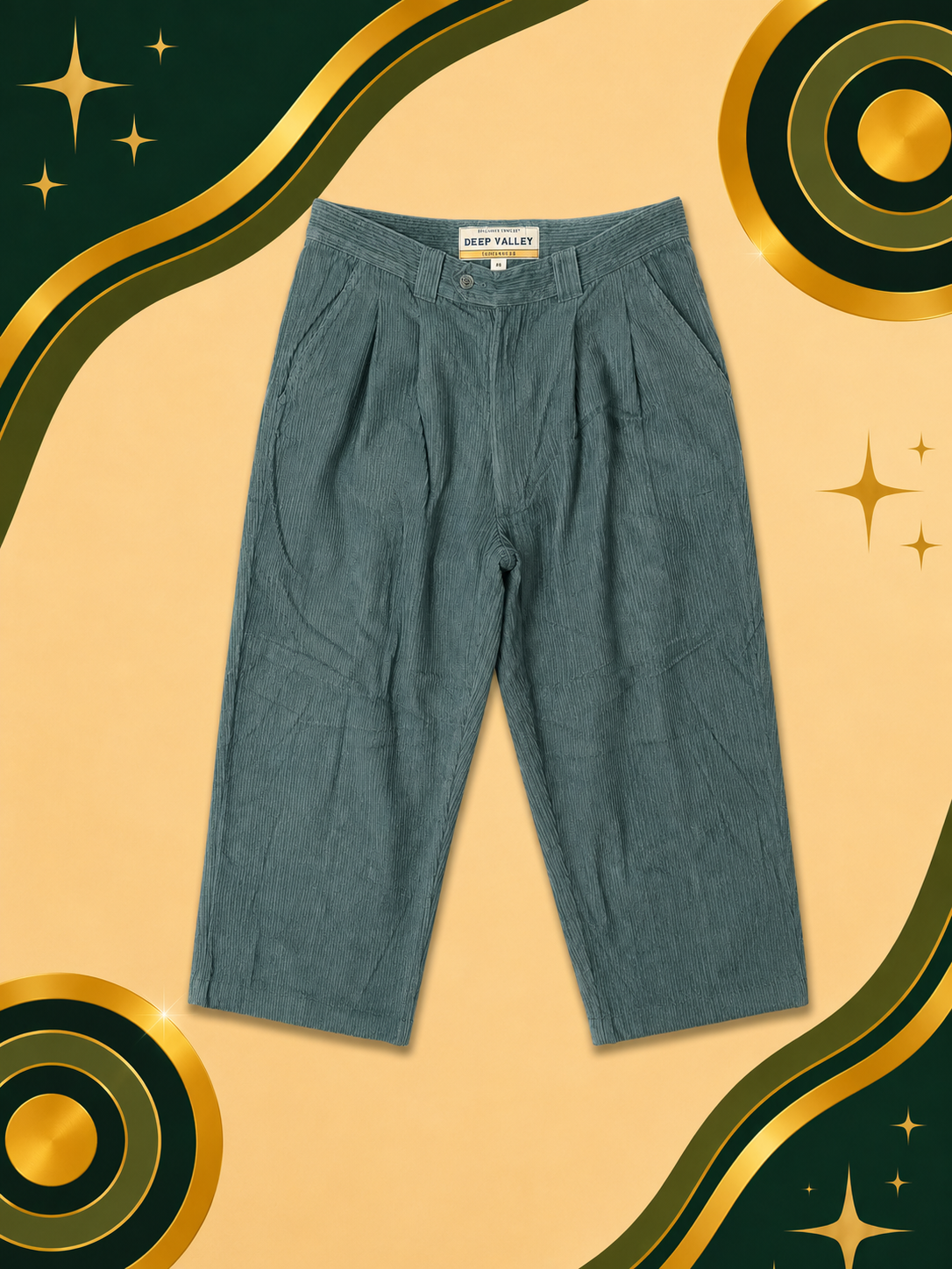 Mens Vintage Corduroy Pants