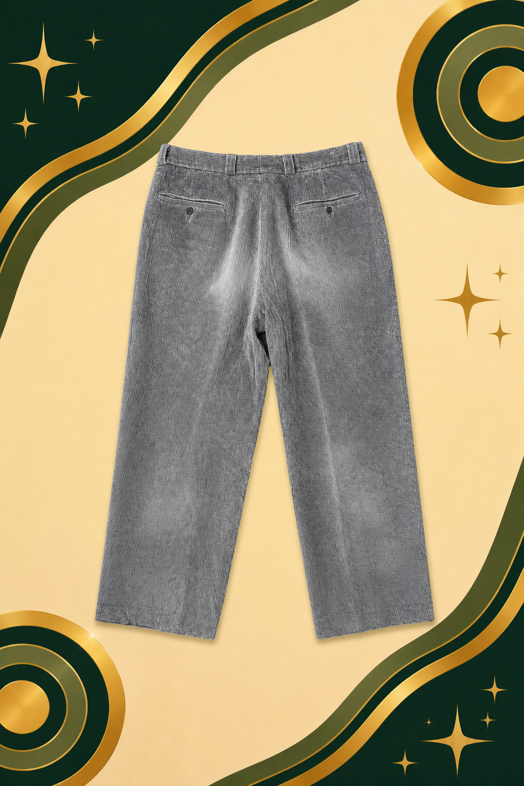 Mens Vintage Corduroy Pants