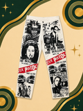 Mens Upcycled Levi Strauss Jeans Sex Pistols