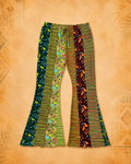 3rd Eye 100% Cotton Horizontal Patchwork Flares