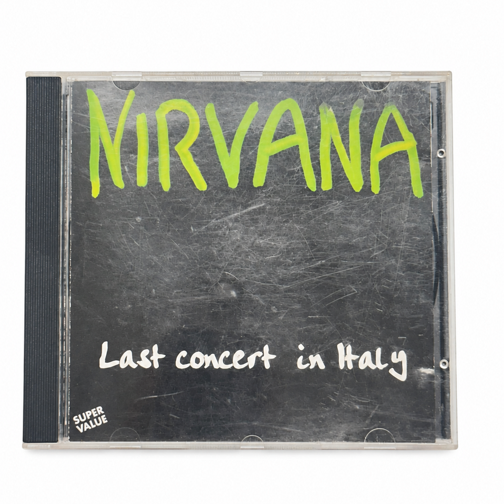 Nirvana CD 'Last Concert In Haly' Edition