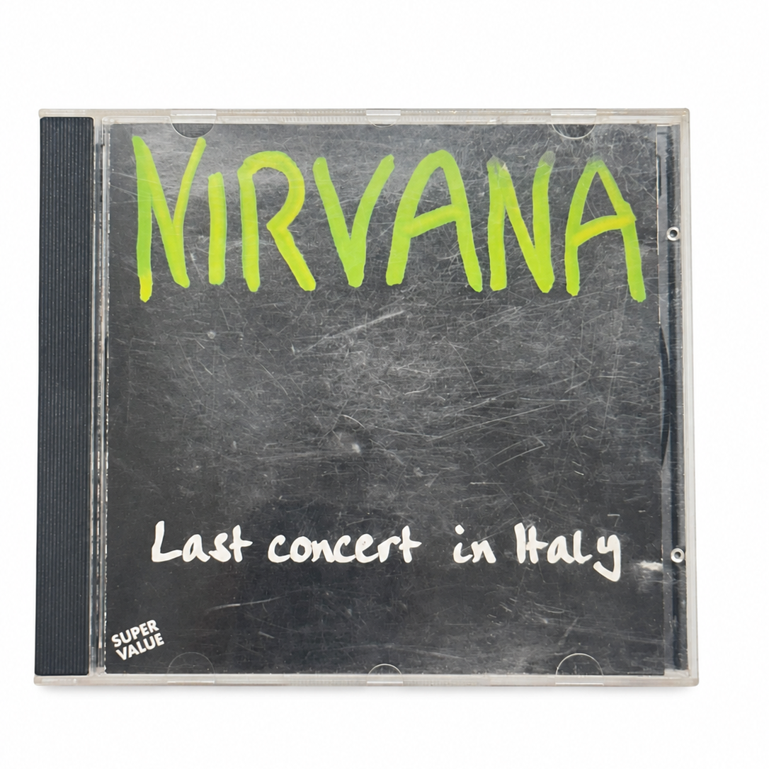 Nirvana CD 'Last Concert In Haly' Edition