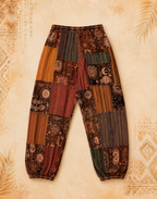 3rd Eye 100% Cotton Sun Patchwork Pants