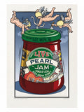 Pearl Jam Poster 'Kings Of Leon' On Framing Card