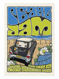 Pearl Jam Poster 'Kings Of Leon' On Framing Card
