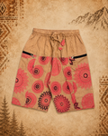 Mens 3rd Eye 100% Cotton Spiral Design Shorts