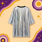 Sequin Silver 'Coca Cola' T-Shirt
