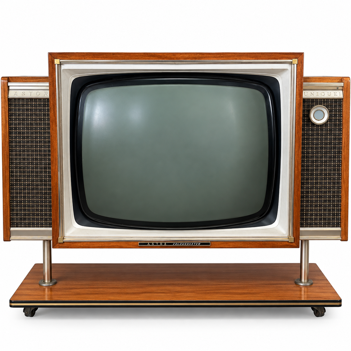 Large 1960's Retro Astor Fringe master Plymouth TV Console
