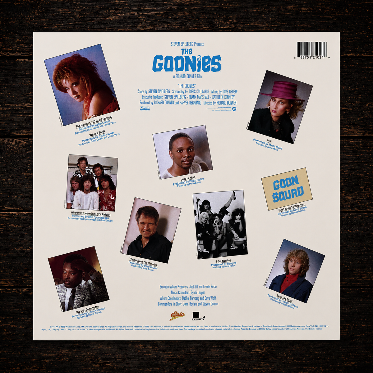'The Goonies' Soundtrack Vinyl 2015 USA New Sealed