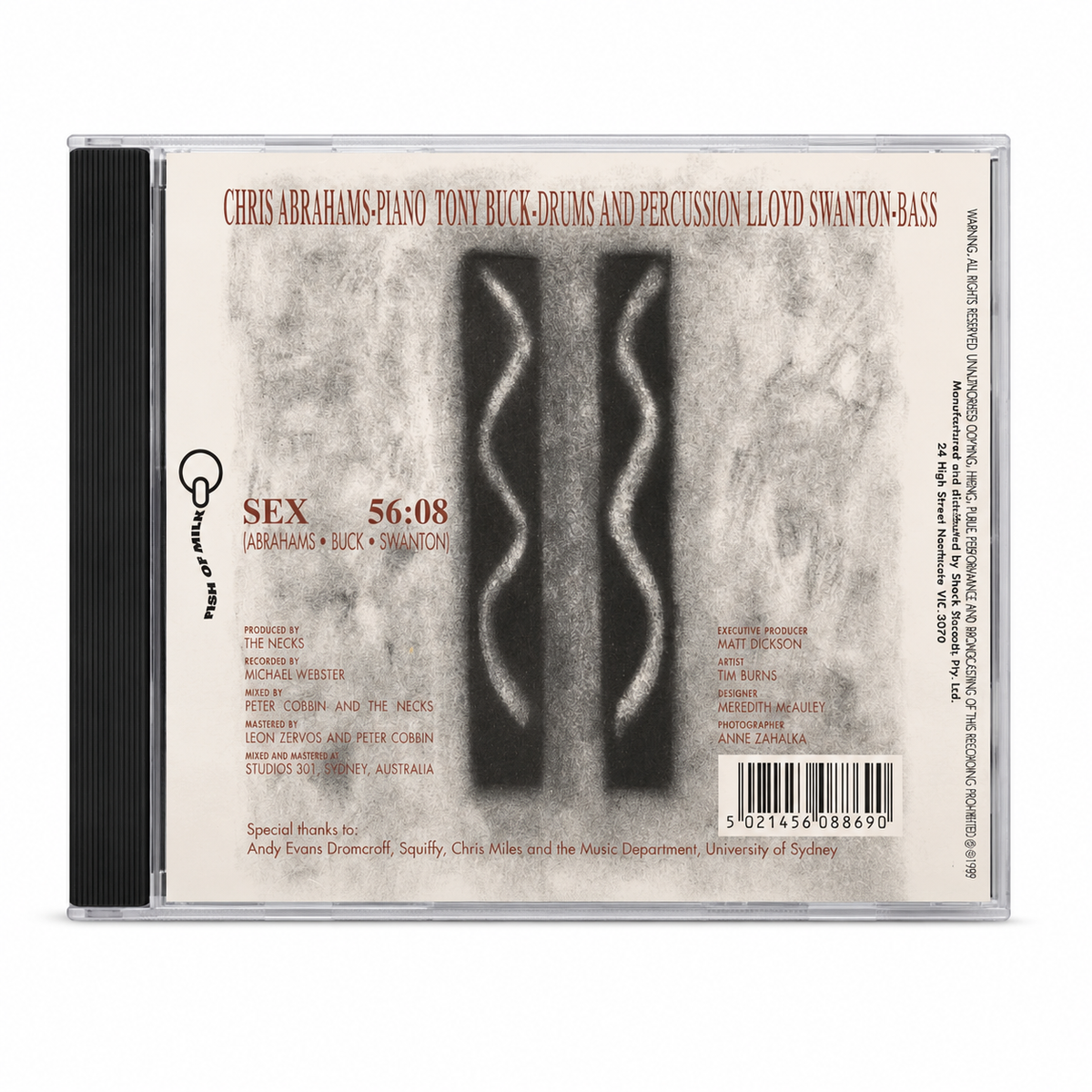 The Necks 'Sex' CD