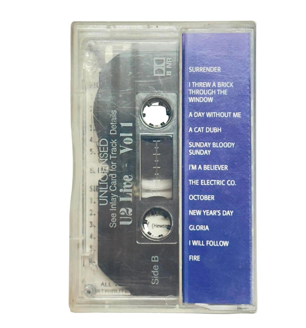 Cassette Tape 'U2' Live Recording 1994 Unlicensed