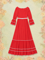 Original Vintage 1960's Maxi Dress