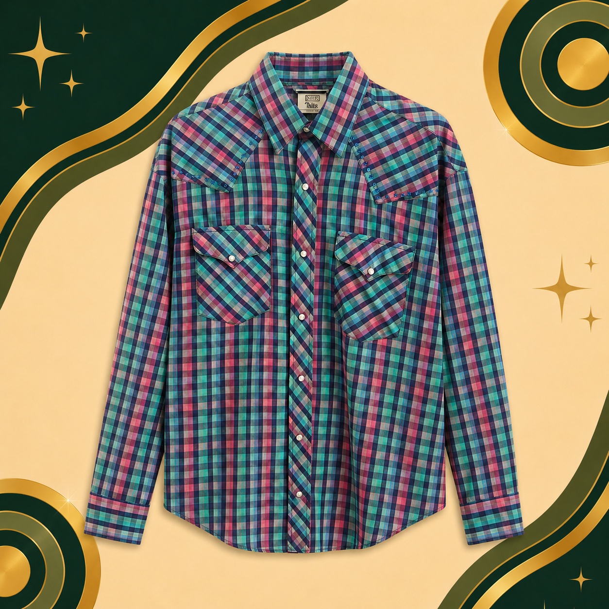 Mens American Vintage Ruddock Button up Top