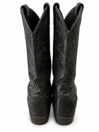 American Vintage Genuine Leather Acme (W9) Black Cowboy Boots