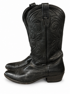 American Vintage Genuine Leather Acme (W9) Black Cowboy Boots