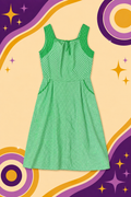 1970's Handmade Original Vintage Picnic Dress
