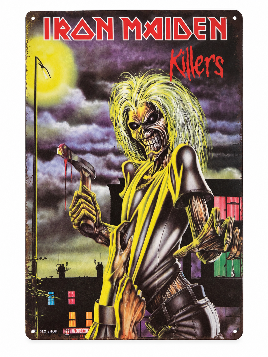 Iron Maiden Killers Tin Sign