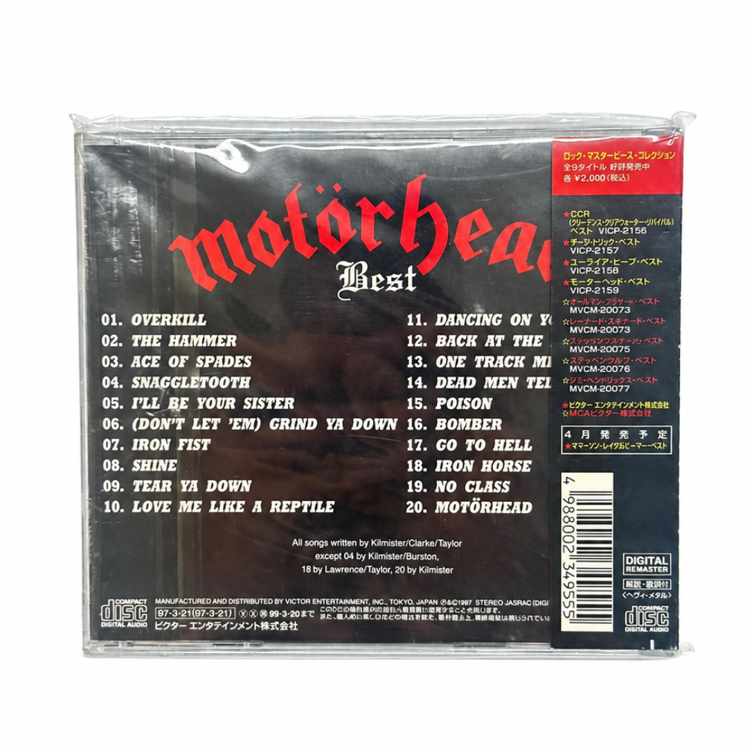 Motörhead CD 'Best' Rock Masterpiece Collection